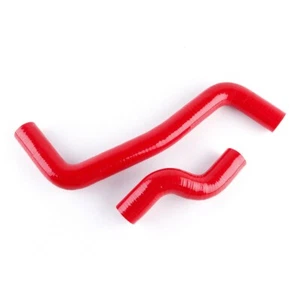 RED for 1993-99 2000 Toyota Corolla AE101 AE111 4AFE 7AFE Silicone Radiator Hose - Picture 1 of 8
