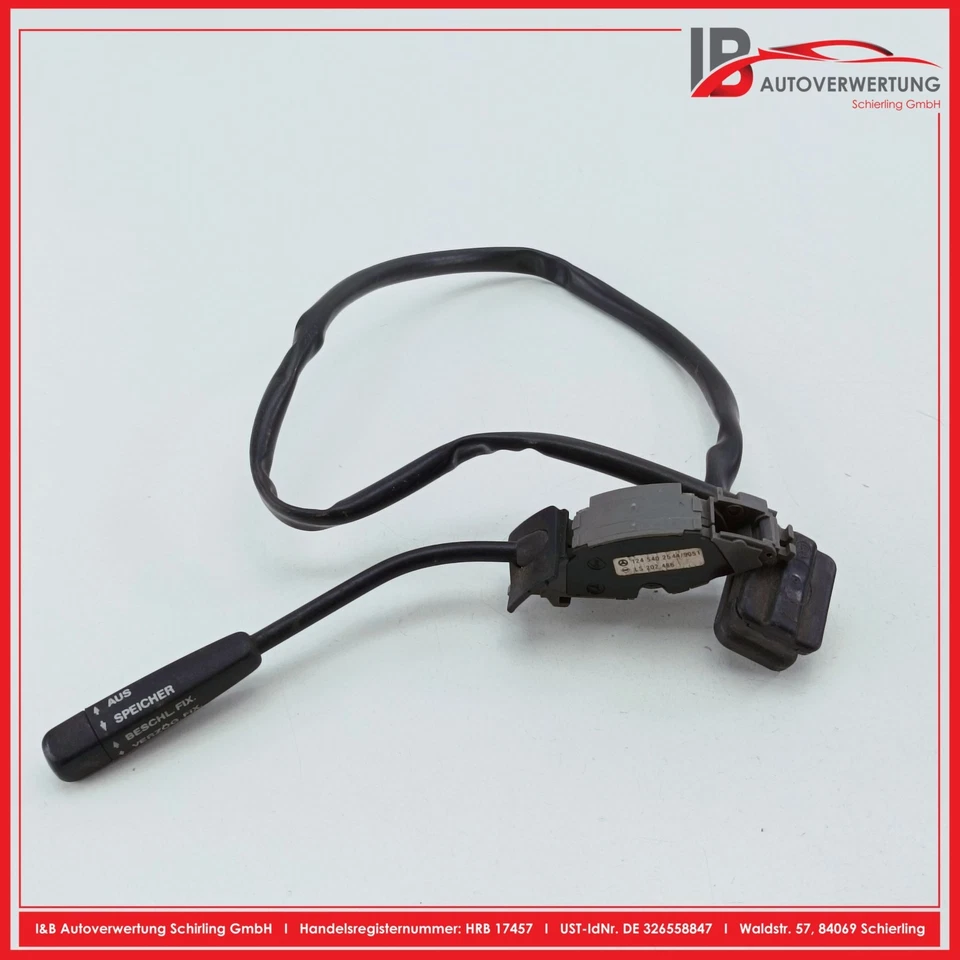 MERCEDES-BENZ E-KLASSE W124 Tempomatschalter 1245402544 SWF LS202486 ORIGINAL - Bild 1 von 4