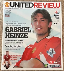 MANCHESTER UNITED v ARSENAL (BARCLAYS PREMIERSHIP) 24th OCTOBER 2004 - Picture 1 of 3