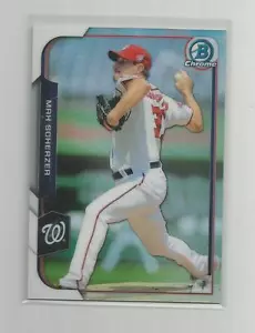 2015 Bowman Cromo MAX SCHERZER Rifrattore 435/499 - Foto 1 di 1