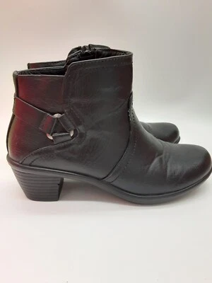 Botas Mujer Easy Street Talla 6-Medianas, Negras, Botines, Tacón Bajo Foto 1 de 4