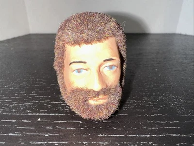 复古 1970 孩之宝特种部队 AT #7401 Land Adventurer 可动人偶头像 — 第 1/4 张图片