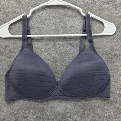 Warners Bra Womens 36C Purple Wireless Lightly Lined Adjustable Everyday Comfort - Image 1 of 3