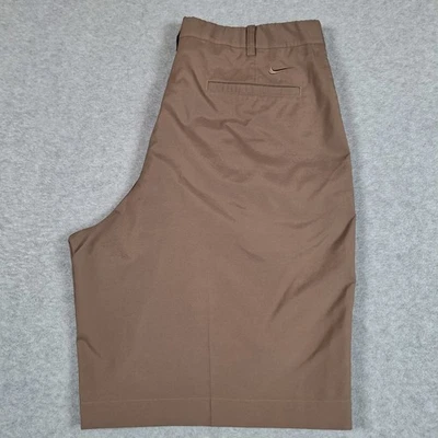 Pantalones Cortos Secos Nike Golf Fit Hombres 36 Beige Rendimiento Elastizados 9.5" Entrepierna Foto 1 de 4