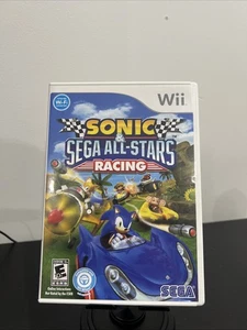 Sonic And Sega All Stars Racing Wii Case And Manual Included (Tested) - Picture 1 of 5