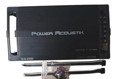 Power Acoustik RZ4-1200D Car Amplifier — 第 1/4 张图片