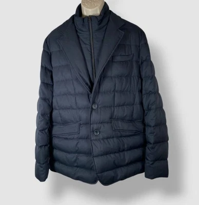 Chaqueta Blazer Abrigo Herno Para Hombre Azul La Giacca Resistente al Agua Talla 54 Foto 1 de 3