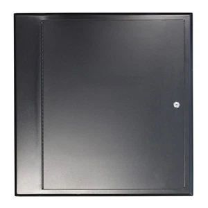 ATLAS SOUNDOLIER RECESSED TILT-OUT A/V EQUIPMENT RACK, 24-INCH, BLACK - Picture 1 of 3
