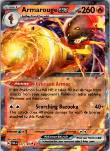 Armarouge ex 027/182 SV04: Paradox Rift Double Rare - NM - Picture 1 of 2