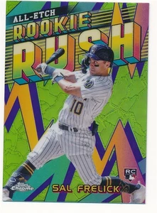 SAL FRELICK 2024 TOPPS CHROME ALL-ETCH ROOKIE RUSH #CERR-2 RC ROOKIE MINT - Picture 1 of 2