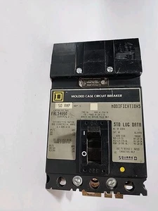 Disyuntor de caja moldeada Square D FAL34050 50A USADO - Imagen 1 de 8