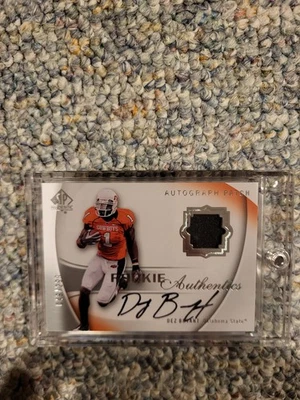 DEZ BRYANT signed autographed 2010 SP Authentic rookie patch auto card 49/299 - Image 1 of 3