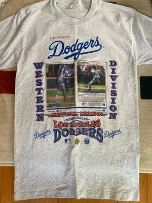 Футболка MLB Los Angeles Dodgers Hideo Nomo - неношеная размер S90 - Изображение 1 из 2