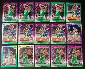 2019-20 NBA Hoops Premium Boston Celtics (32x Lot) All Parallels - Tatum + Brown - Picture 1 of 3