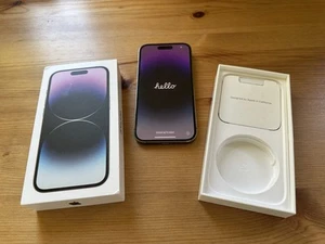 Apple iPhone 14 Pro Deep Purple Edition Huge 256GB Memory 100% Battery Health. - Picture 1 of 8