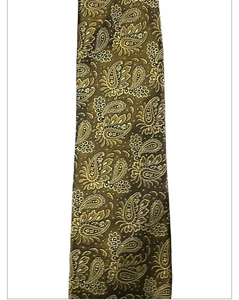Corbata de cachemira marrón Robert Talbott - Imagen 1 de 6