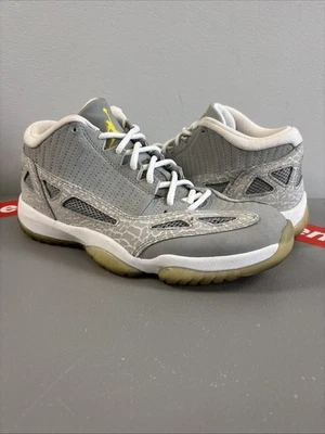 Jordan 11 ретро низкий IE Silver Zest мужской размер 8,5 без коробки - Изображение 1 из 4
