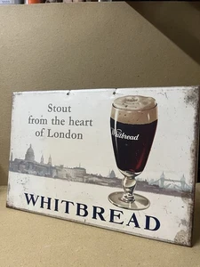 Englische Bierreklame, Blechschild - Bild 1 von 6