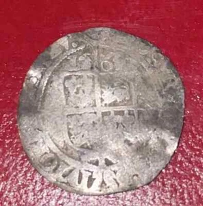English Elizabeth I Silver Threepence - 1569 0.925 3d Hammered Coin Sterling - Picture 1 of 1