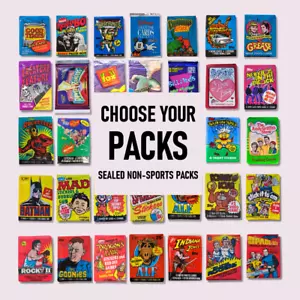 Sealed Non-Sport Trading Card Packs - You Pick Movie Pop Culture TV Horror Lot - Picture 1 of 251
