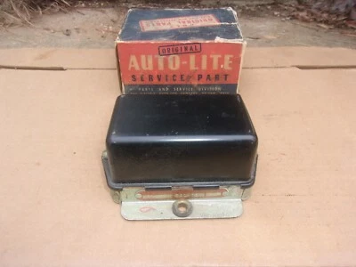 1937 1938 1939 Dodge Chrysler DeSoto Imperial новый из старых запасов Auto-Lite регулятор напряжения - Изображение 1 из 4