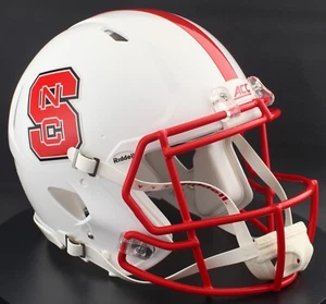 NC STATE WOLFPACK NCAA Riddell Speed Full Size REPLICA Football Helmet - Picture 1 of 4