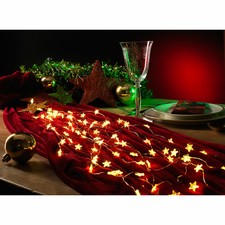 Light LED Sternenlametta 10 Strands With 20 Diodes 200 Warm White Diodes 12V