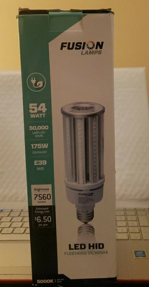 FUSIONLAMPS 54WATT LED HID E39 50,000 Hour - Image 1 of 4