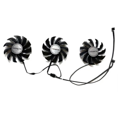 Substituição de ventilador de refrigeração para placa de vídeo GIGABYTE RTX3070 3070ti 8GB Gaming OC - Imagem 1 de 4