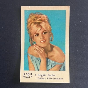 1962 Dutch Gum Star Bilder D Brigitte Bardot #3 - Picture 1 of 2