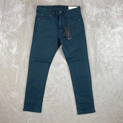 Rag & Bone Jeans 29 (Actual 29x26.5) Green Reflecting Pond Fit 1 Skinny NWT $235 - Image 1 of 4