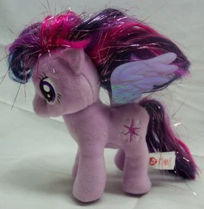 TY MY LITTLE PONY Friendship Magic TWILIGHT SPARKLE 7" Plush STUFFED ANIMAL 2016 - Picture 1 of 4