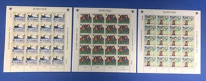 FAROE ISLANDS - MINIATURE SHEETS  SC 45-47 NH XF - Picture 1 of 1