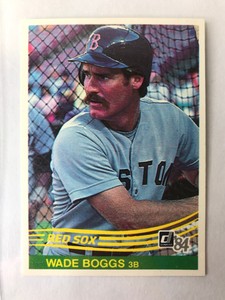 1984 Donruss Baseball #151 WADE BOGGS