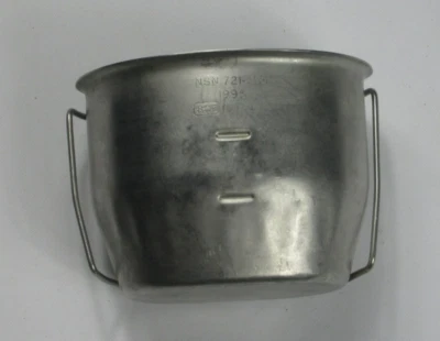 Genuine British Army Stainless Steel 58 pattern Crusader Mug / Cup - Image 1 of 2
