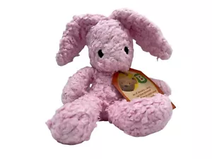 Bears For Humanity Organic Sherpa 16" Pink Plush Bunny Animal Toy Humanitarian - Picture 1 of 4