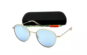 Occhiali da sole GARRETT LEIGHT PALOMA oro opaco Prosecco/semi cielo specchio 51 mm - Foto 1 di 4