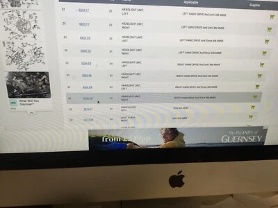 PEUGEOT 306 mk1 правый руль nsf левая фара carello фары 6204k8 - Изображение 1 из 4