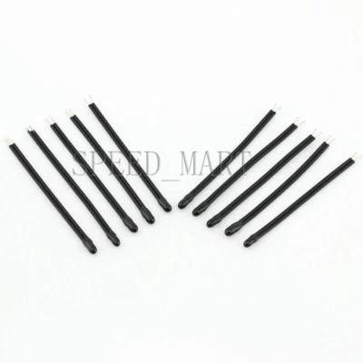 50X NTC 50K ohm 5% 3950 Thermistor temperature sensor Cylinder Probe L50mm Wired - Image 1 of 4