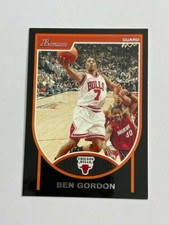 2007-08 Bowman Draft Picks & Stars NBA Chicago Bulls Ben Gordon