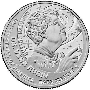 2025-S American Women Quarter Dr. VERA RUBIN ~ 1 moneda - Imagen 1 de 2