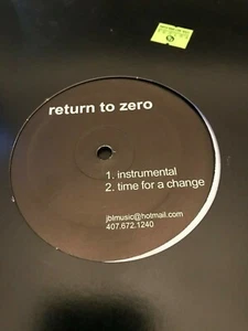 Return To Zero  ‎– Time For A Change - Bild 1 von 2