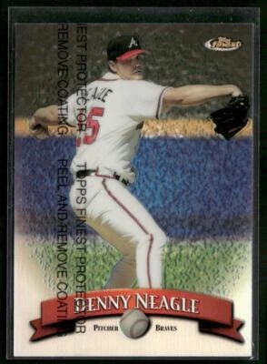 1998 Finest #95 Denny Neagle Refractors - Image 1 of 2
