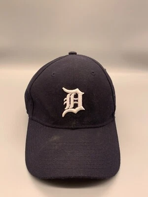 Detroit Tigers Hat Cap Strap Back OSFM Blue White New Era MLB Baseball YOUTH - Image 1 of 4