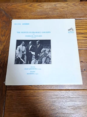 Heifetz / Piatigorsky Concerts & Guests - Franck / Brahms. RCA LSC-2739. SEALED - Image 1 of 2