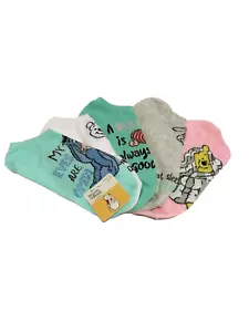 Disney Winnie the Pooh & Friends NAPPING 5 Pair No Show Socks Size 9-11 NWT - Picture 1 of 11