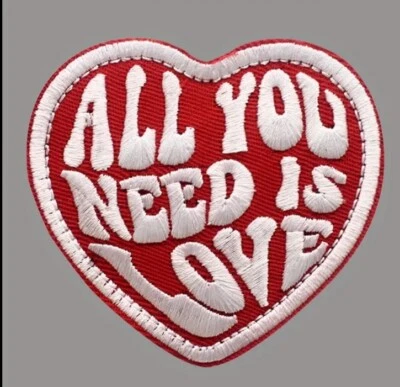 All You Need Is Love Patch- Clothing, Accessories - Image 1 of 3