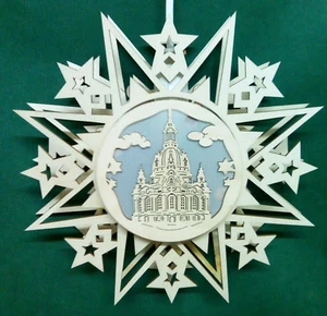 Foto de ventana iluminada iglesia de mujeres brillante 24 cm original estrella de mineral ventana - Imagen 1 de 2