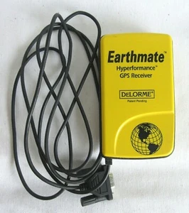DeLORME EARTHMATE HYPERFORMANCE GPS RECEIVER SERIAL PLUG USB - Picture 1 of 3