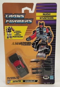 TRANSFORMERS WILDRIDER SQUALO MENASOR GIG VINTAGE NEW SEALED BOX DEAD STOCK MOC - Picture 1 of 6